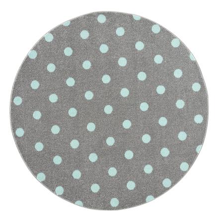 Tapis Pour Enfants Livone Les Enfants Aiment Les Tapis Cercle Gris Argente Menthe 160 Cm Rond Roseoubleu Fr