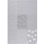 LIVONE barneteppe Happy Rugs PATCHWORK sølvgrå 160 x 230 cm