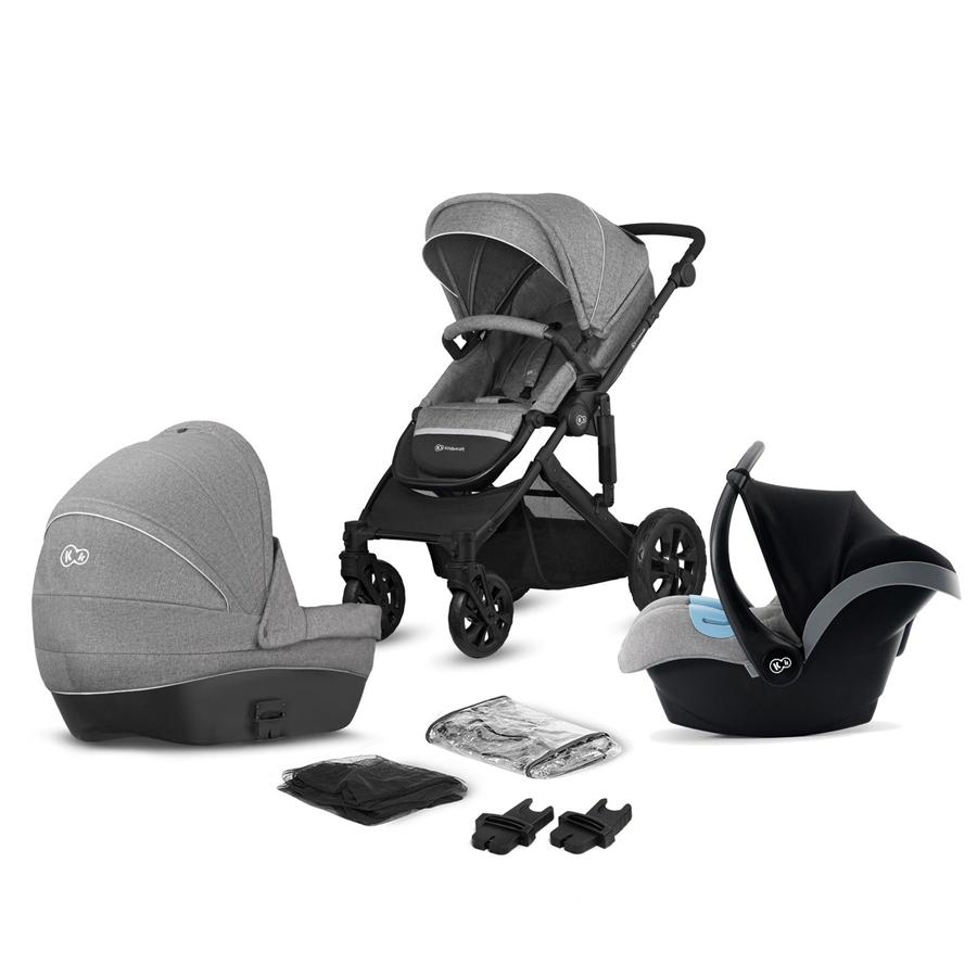 uit Lot Vierde Kinderkraft Kinderwagen Prime Lite 3 in 1 grey | pinkorblue.be