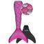 XTREM Toys and Sports - FIN FUN Meerjungfrau Mermaidens Original L/XL, pink