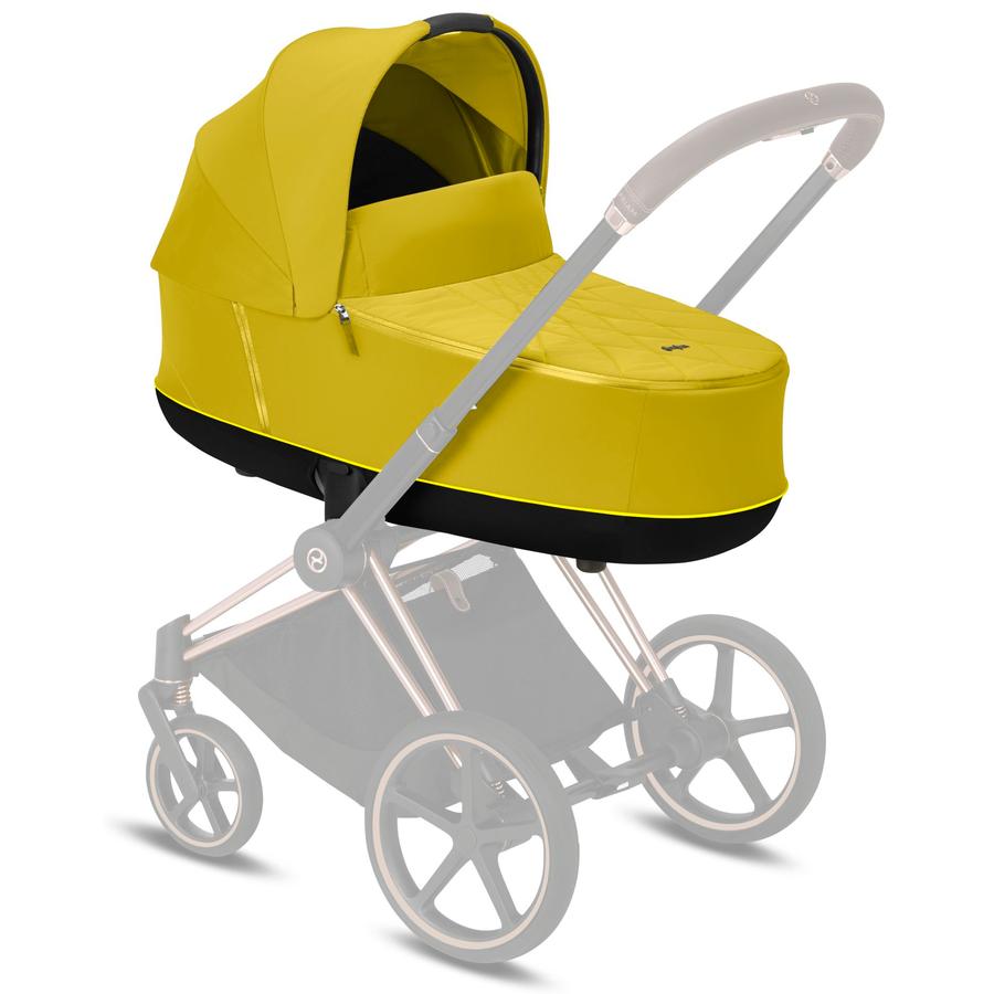 cybex PLATINUM Kinderwagenaufsatz Priam Lux Carry Cot Mustard Yellow