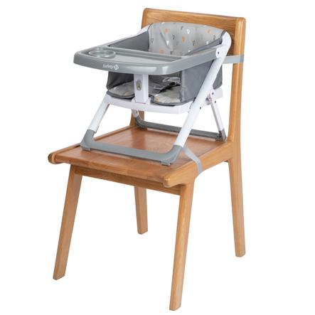 Safety 1st Rehausseur Enfant Pour Chaise Take Eat Warm Grey Roseoubleu Fr