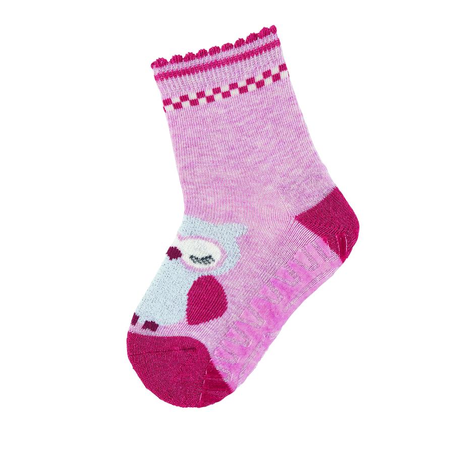 Sterntaler ponožky  Air Owl růžová melanž 
