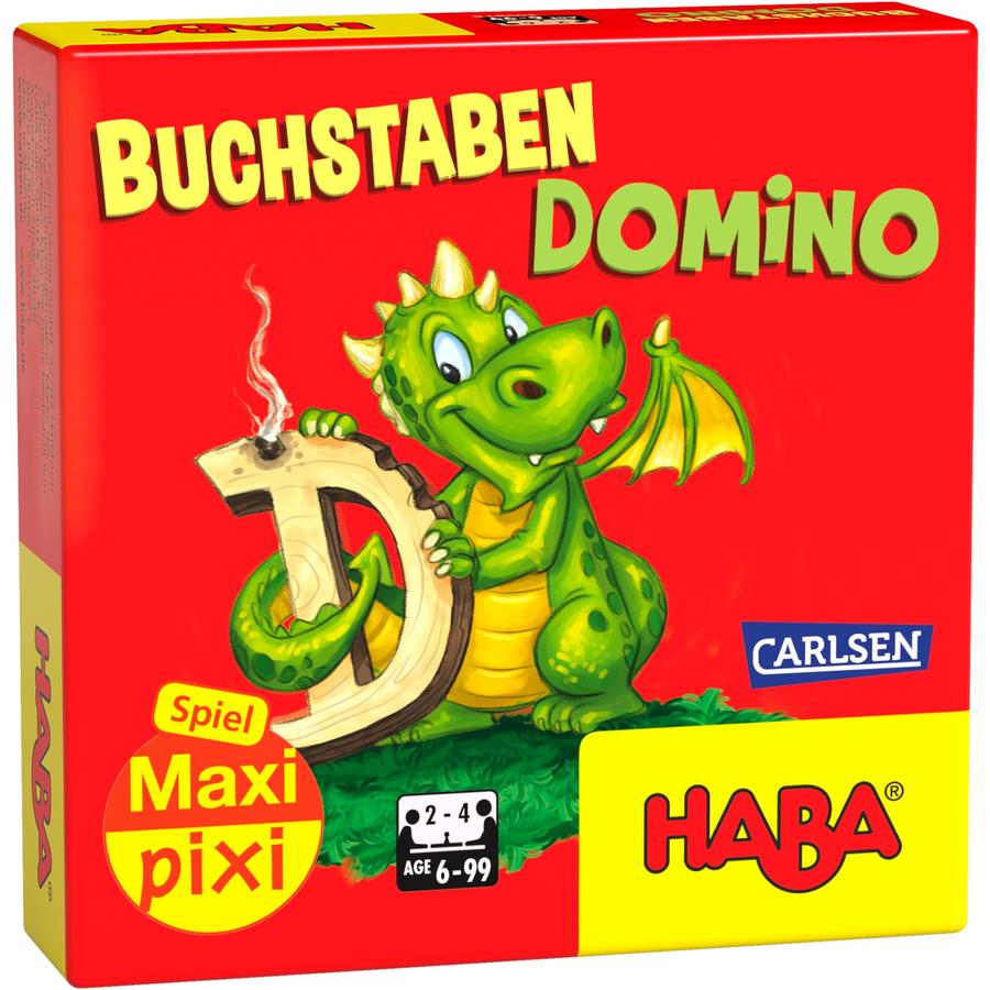 CARLSEN Maxi Pixi-Spiel "made by haba" Buchstaben-Domino