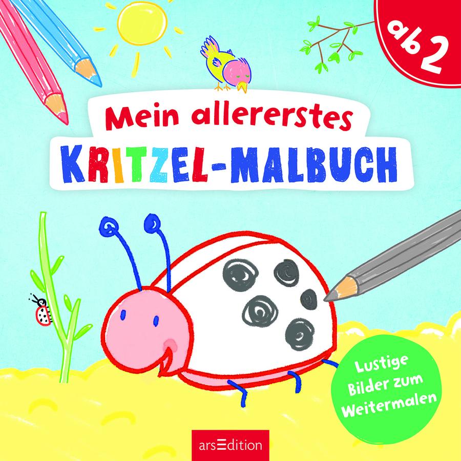 arsEdition Mein allererstes Kritzel-Malbuch