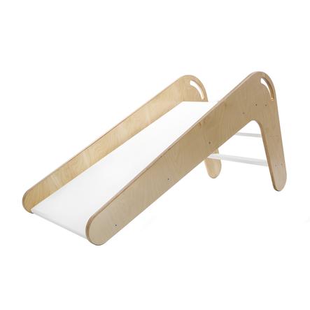 Kidsbo Toboggan Enfant Viva Bois Naturel Blanc Roseoubleu Fr