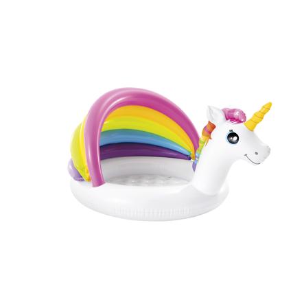 Intex Piscine Gonflable Bebe Baby Pool Unicorn Arc En Ciel Roseoubleu Fr