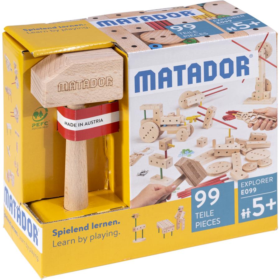 MATADOR® Jeu de construction Explorer E099 bois