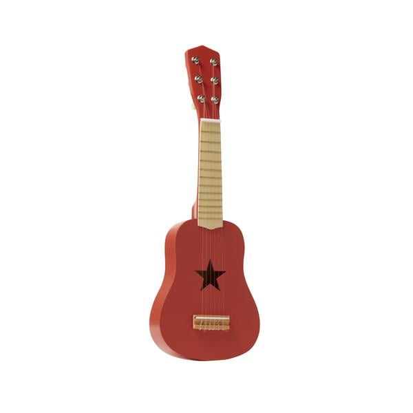 Kids Concept® Guitare enfant bois rouge