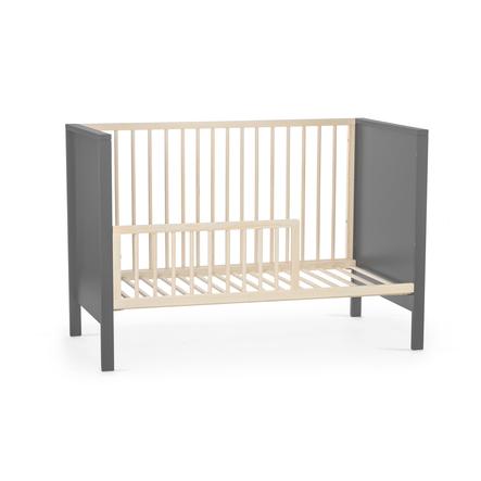 Kinderkraft Lit Enfant A Barreaux Mia Grey Bois 60x1 Cm Roseoubleu Fr