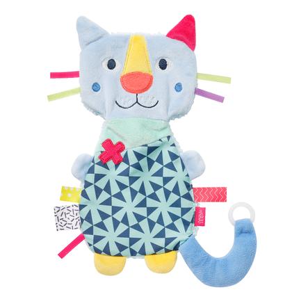 Babysun Peluche D Eveil Chat Color Friends Roseoubleu Fr