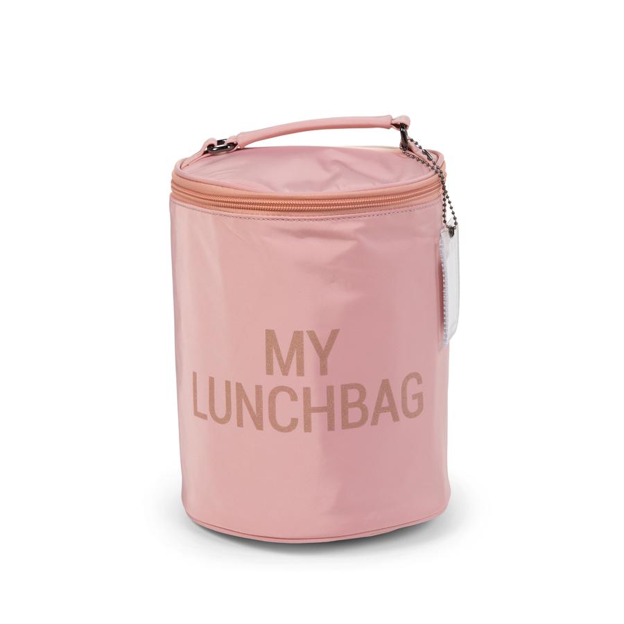 systematisch gezantschap Antagonist CHILD HOME Lunchbag met isolerende voering roze/koper | pinkorblue.nl