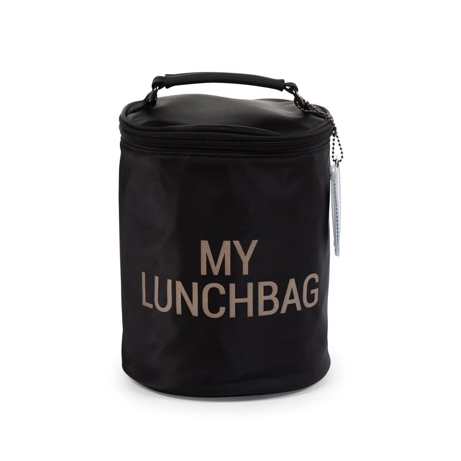 CHILDHOME Lunchbag mit Isolierfutter schwarz/gold