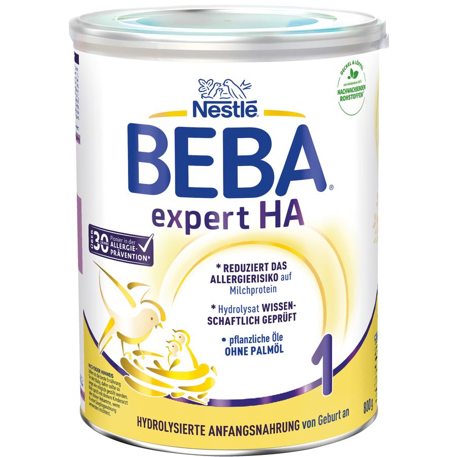 Nestlé Anfangsnahrung BEBA EXPERT HA 1 800 g ab der Geburt ...