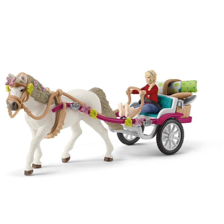 juguetes a partir de 5 años Schleich 42467 Horse Club play set carruaje para el espectáculo ecuestre