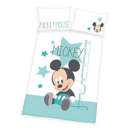 Herding Bettwasche Disney S Mickey Mouse Turkis 100 X 135 Cm Baby Markt Ch