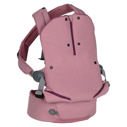 Besafe Porte Bebe Ventral Et Dorsal Haven Haze Premium Leaf Rose Roseoubleu Fr