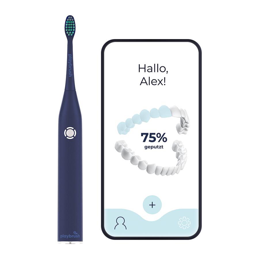 playbrush elektrische sonische tandenborstel Smart One met app in de marine 