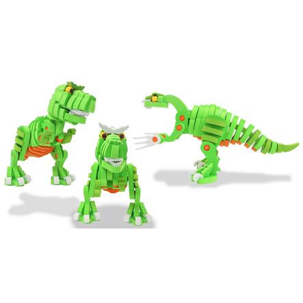 Jamara Puzzle Enfant 3d Dinosaure Roseoubleu Fr