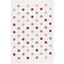 Alfombras de juego LIVONE y alfombras infantiles Alfombras Happy Rugs Crema de confeti/rosa/gris plateado, 100 x 160 cm