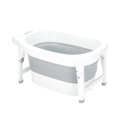 Fillikid Baignoire Bebe A Pieds Pliable Vario Gris Blanc Roseoubleu Fr