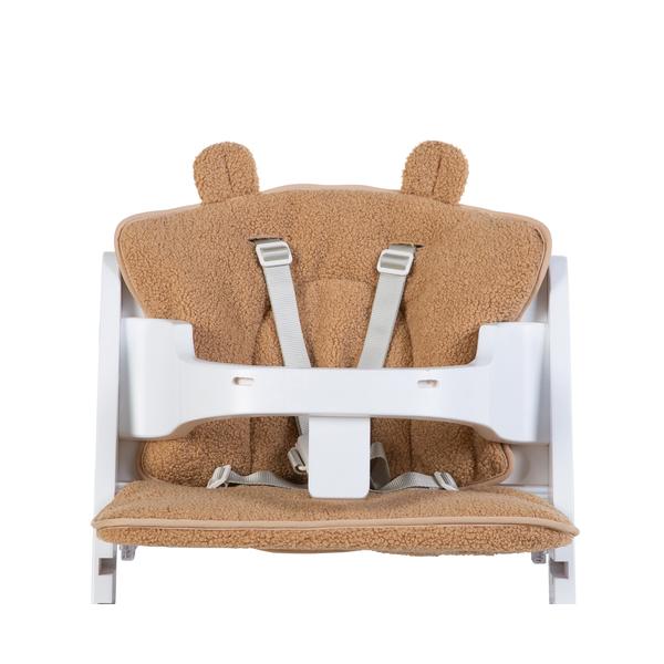 CHILDHOME Coussin d'assise pour chaise haute bébé Teddy beige