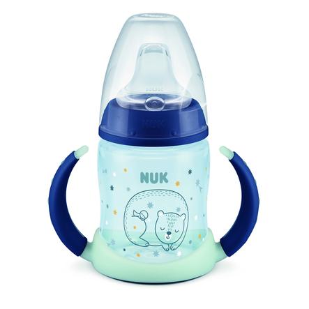 NUK Trinklernflasche First Choice⁺ Glow in the Dark Boy, 150 ml in blau 