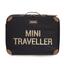 Childhome Børnetaske Mini Traveler sort / guld 
