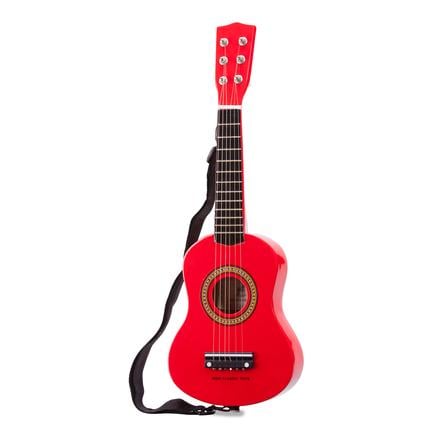 New Classic Toys  leksaksgitarr - röd