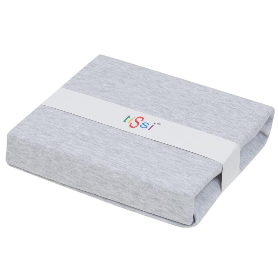 tiSsi ® Maxi Boxspring-lakan 50 x 90 cm grå