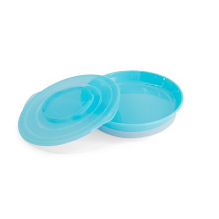 Twist Shake Assiette Enfant 6 Mois Et Plus Bleu Pastel Roseoubleu Fr