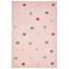 LIVONE barnmatta COLOR MOON rosa / multi 120x180 cm