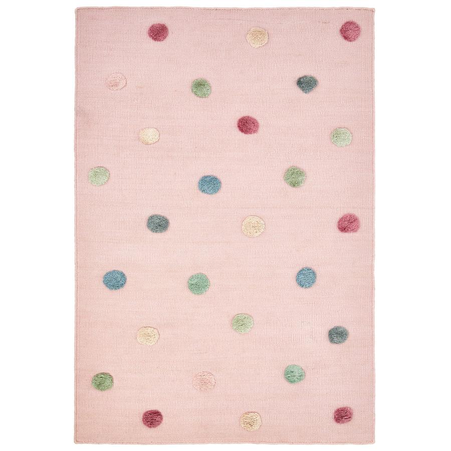 LIVONE børnetæppe COLOR MOON pink/multi 120x180 cm