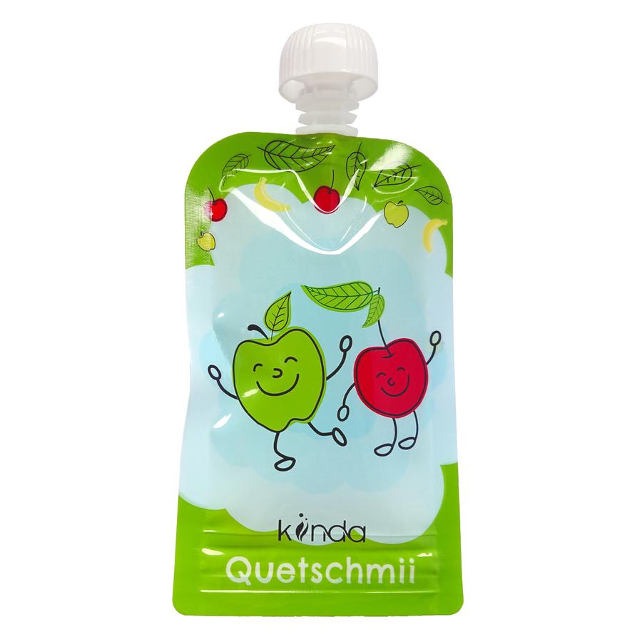kiinda Quetschbeutel Quetschmii - bolsa reutilizable de 100ml