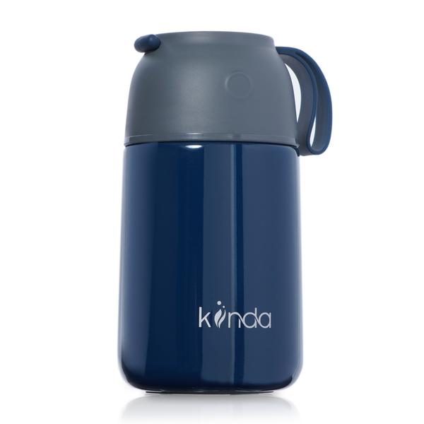 Kiinda Thermo madbeholder 700 ml, midt i natblå 