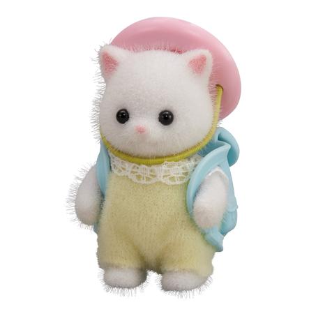 Sylvanian Families Figurine Bebe Chat Persan 5456 Roseoubleu Fr