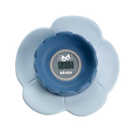 BEABA Multifunktions-Digitalthermometer Lotus grau / blau

