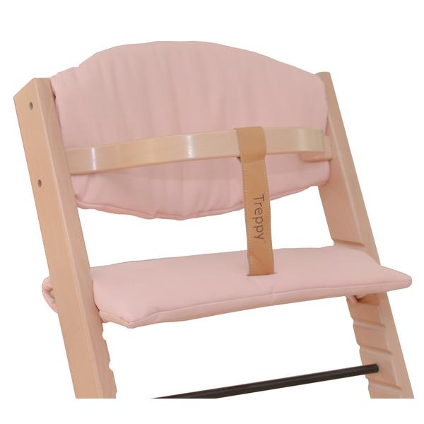 Treppy ® Istuintyyny pehmeä vaaleanpunainen