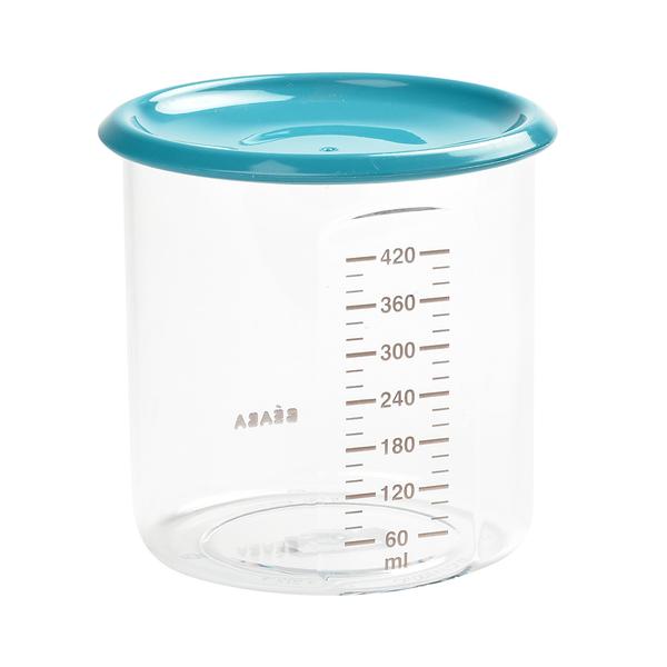 BEABA® Portionsbehälter Tritan blau 420 ml
