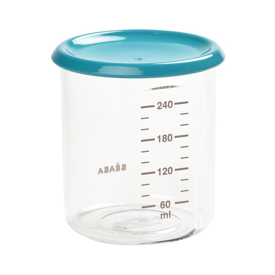 BEABA® Portionsbehälter Tritan blau 240 ml