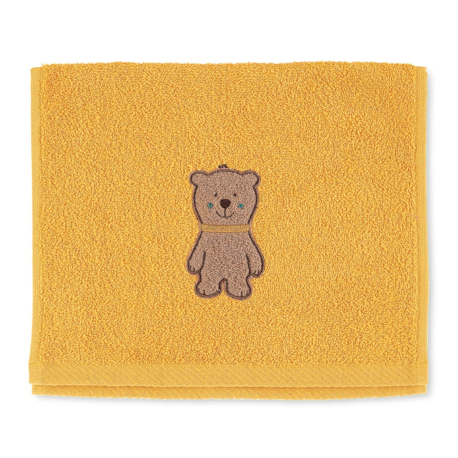 Sterntaler Ręcznik dziecięcy Ben żółty 50 x 30 cm 