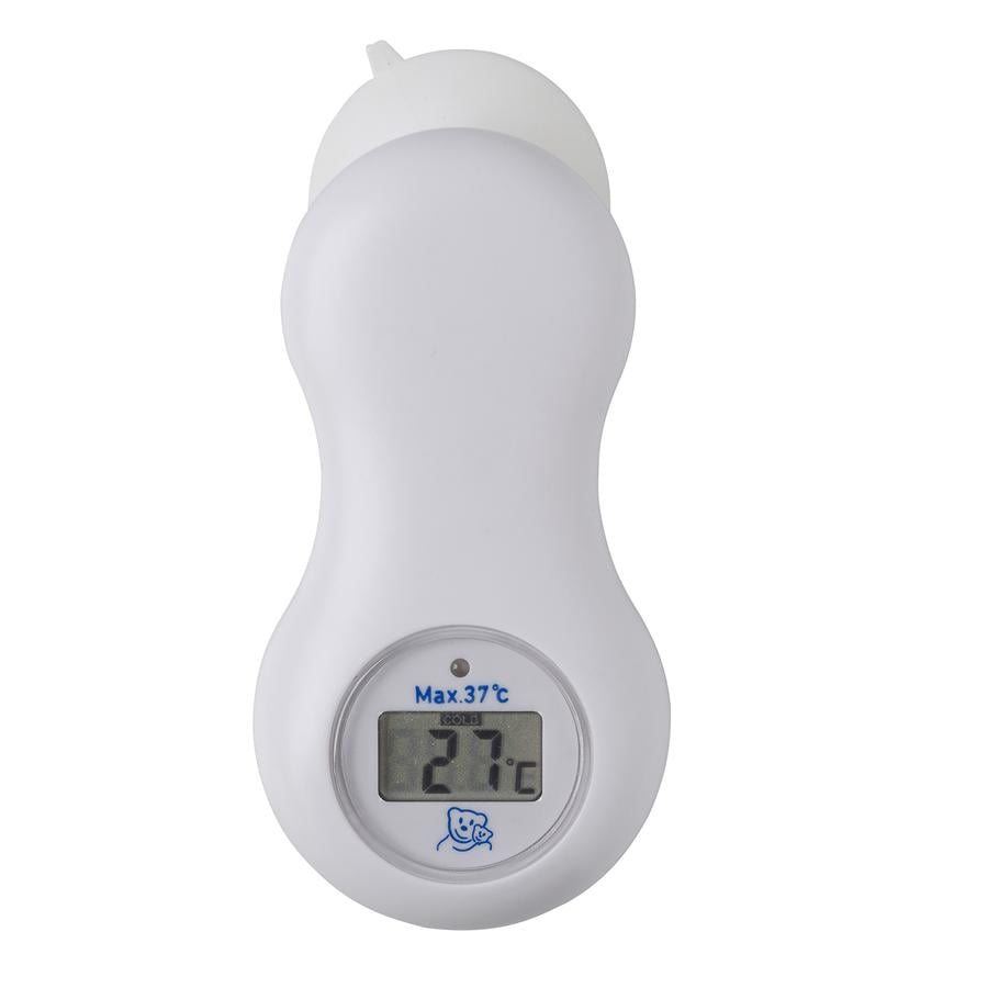 Rotho Babydesign Thermomètre de bain et ambiant ventouse blanc