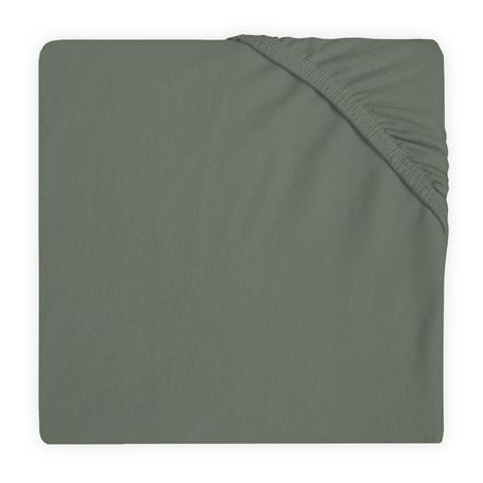 jollein Drap housse enfant Jersey ash green 40x80 / 90 cm