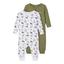 Name it Sleepoverall 2 pack loden Green Dino