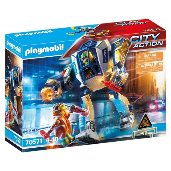 PLAYMOBIL® City Action Polizei Roboter Spezialeinsatz 70571
