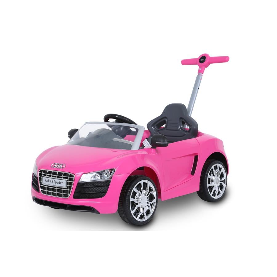 ROLLPLAY Audi R8 Spyder Push Car, pink