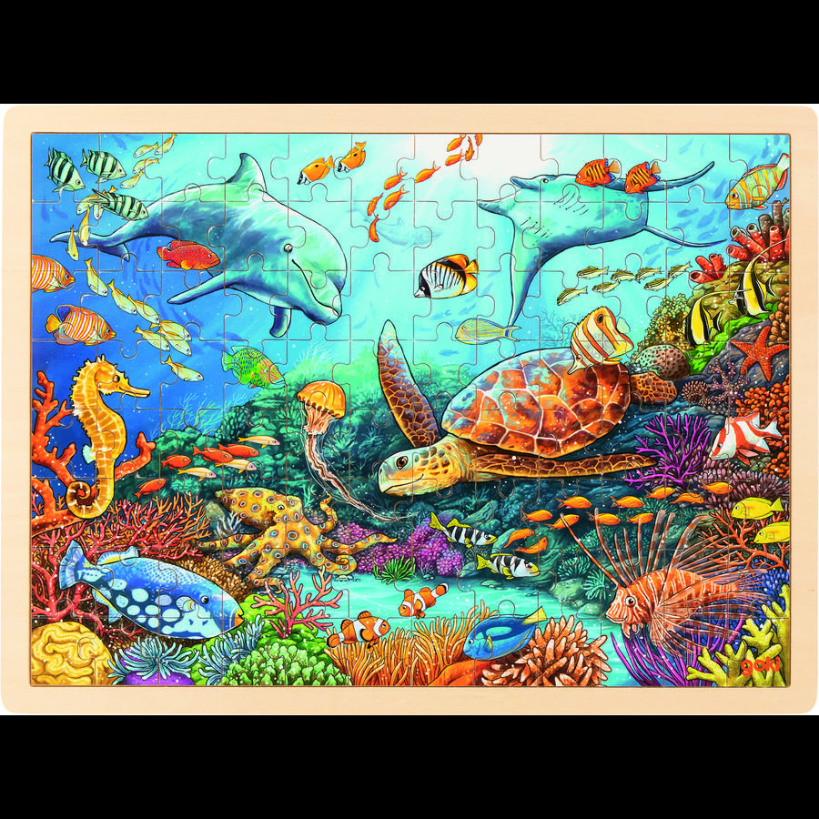 goki Inlay Puzzle Great Barrier Reef