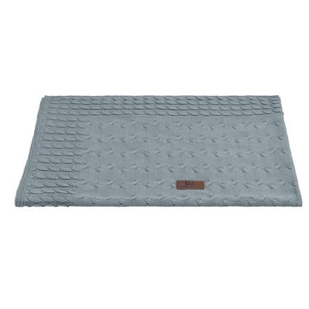baby's only Kuscheldecke Cable stonegreen 70x95 cm
