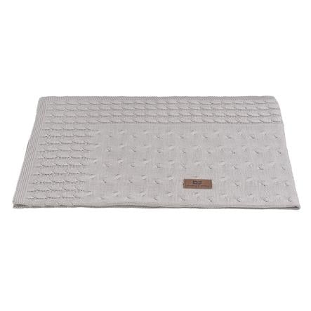 baby's only Kuscheldecke Cable grau 70x95 cm
