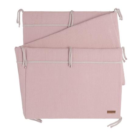 Baby S Only Tour De Lit Enfant Breeze Vieux Rose 180x40 Cm Roseoubleu Fr